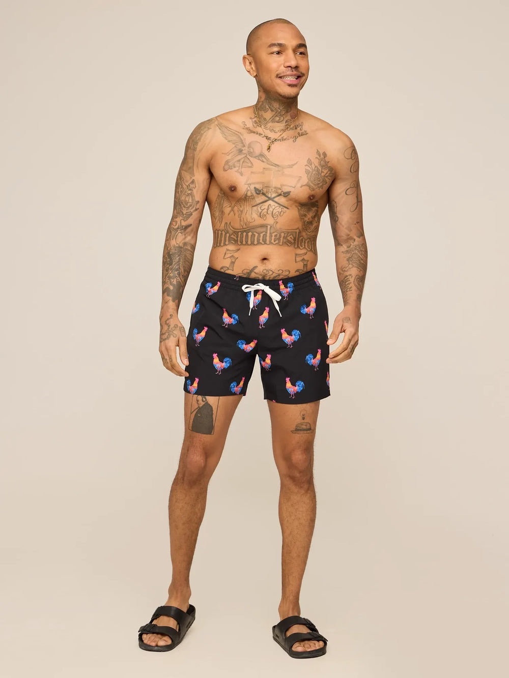Chubbies  The Cockadoodle Doozies 5.5" (Classic Lined Swim Trunk) Size XXL